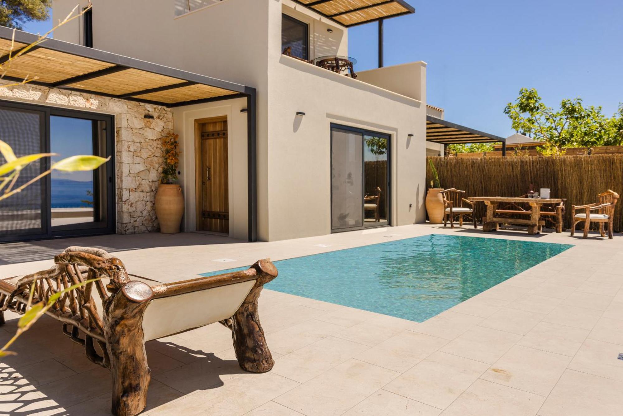 Hilaritas Luxury Suites Sea View, Private Pool & Jacuzzi Paradise Ratzaklíon Екстериор снимка