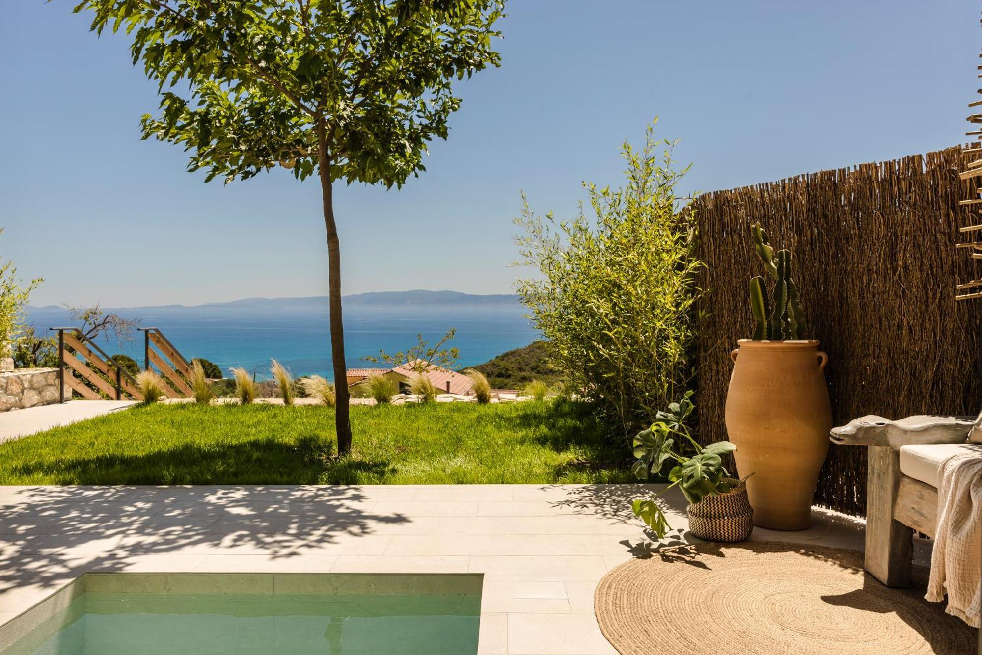 Hilaritas Luxury Suites Sea View, Private Pool & Jacuzzi Paradise Ratzaklíon Екстериор снимка