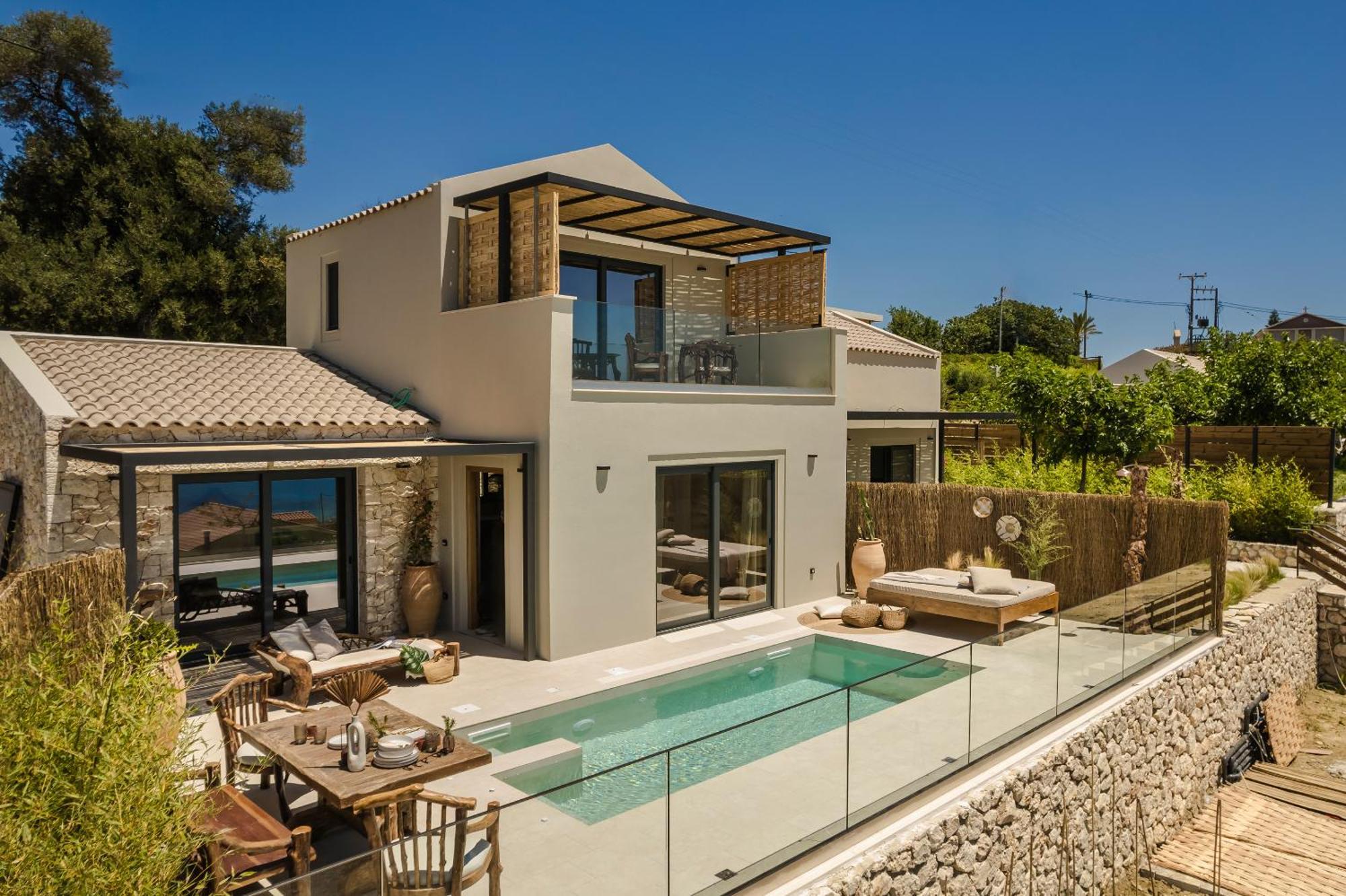 Hilaritas Luxury Suites Sea View, Private Pool & Jacuzzi Paradise Ratzaklíon Екстериор снимка