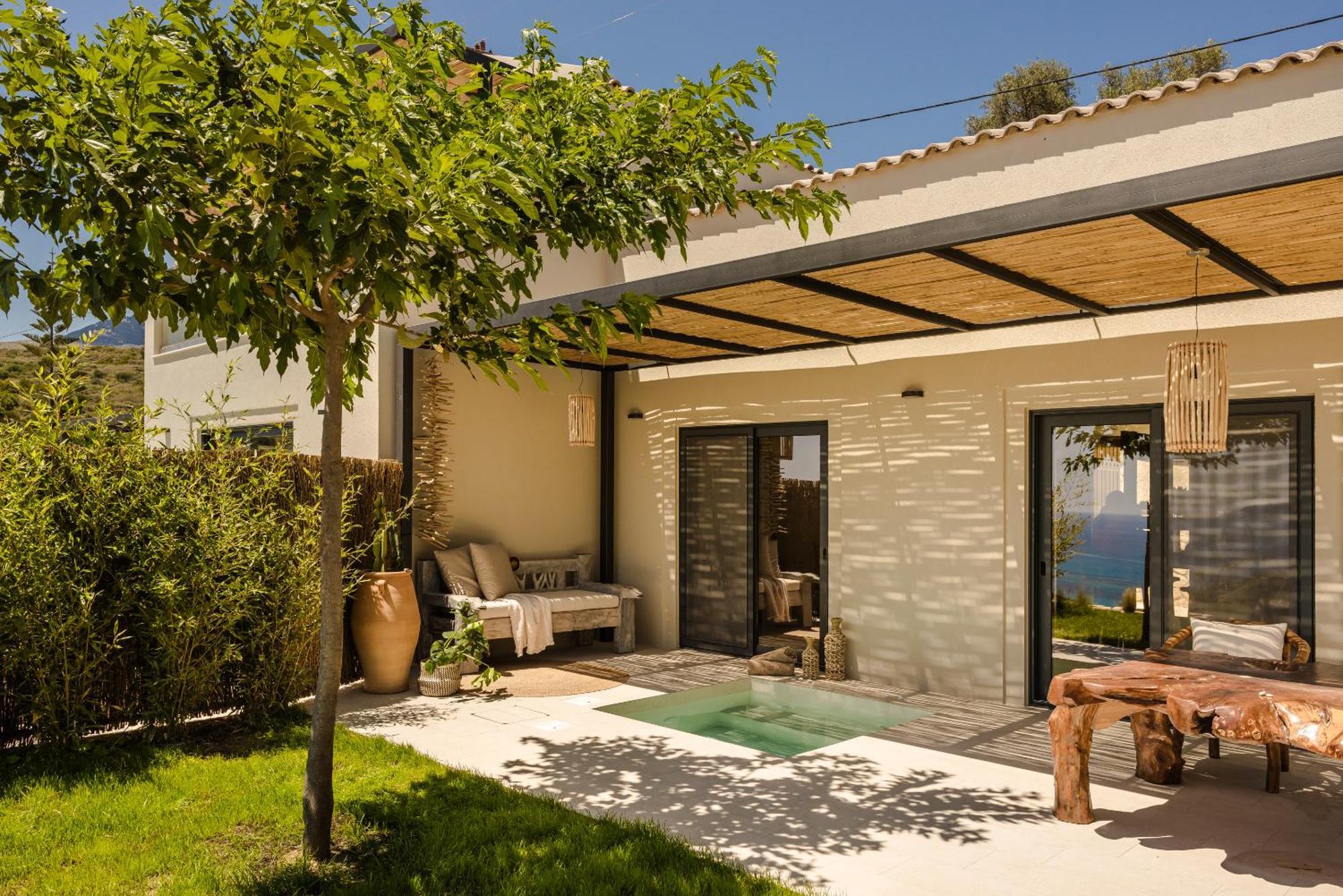 Hilaritas Luxury Suites Sea View, Private Pool & Jacuzzi Paradise Ratzaklíon Екстериор снимка